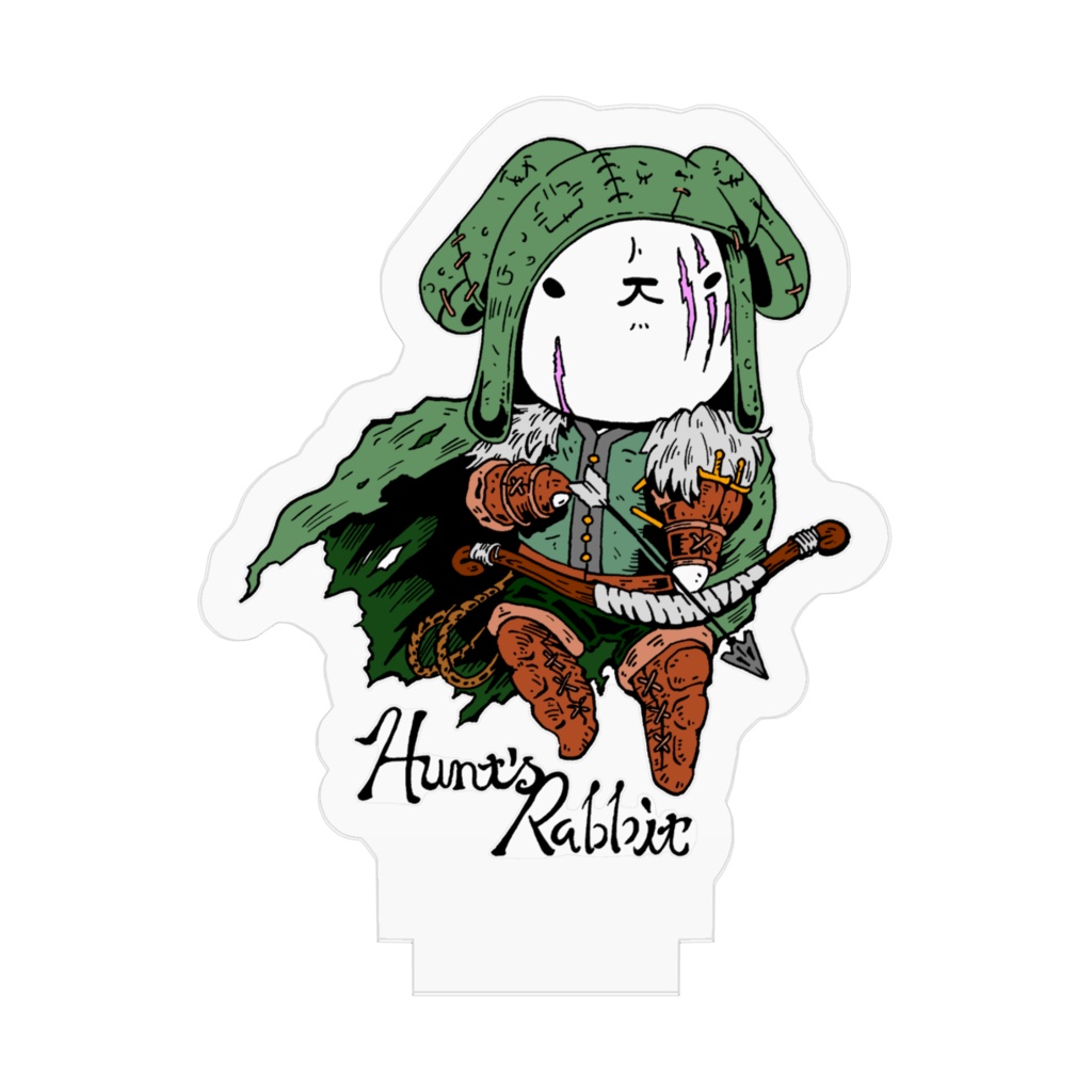 ハンツマンウサギアクリルフィギュア