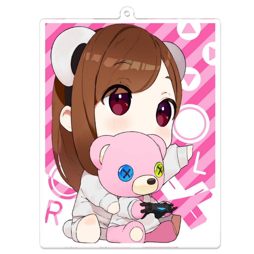 なつぴさん&ポムちゃん　アクリルキーホルダー