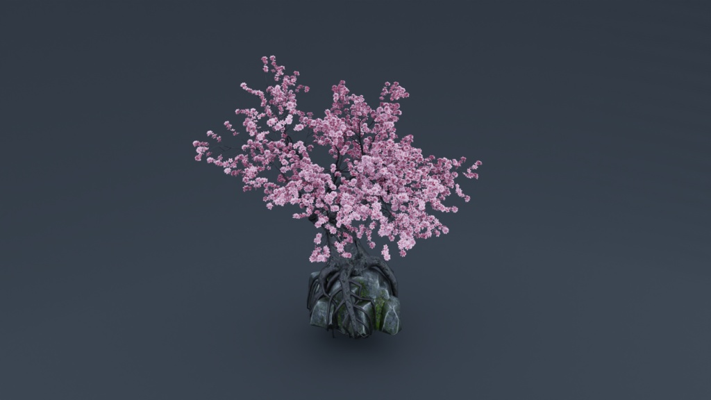 ETERNAL SAKURA - 常春の桜 - Traditional Cherry Blossom Asset