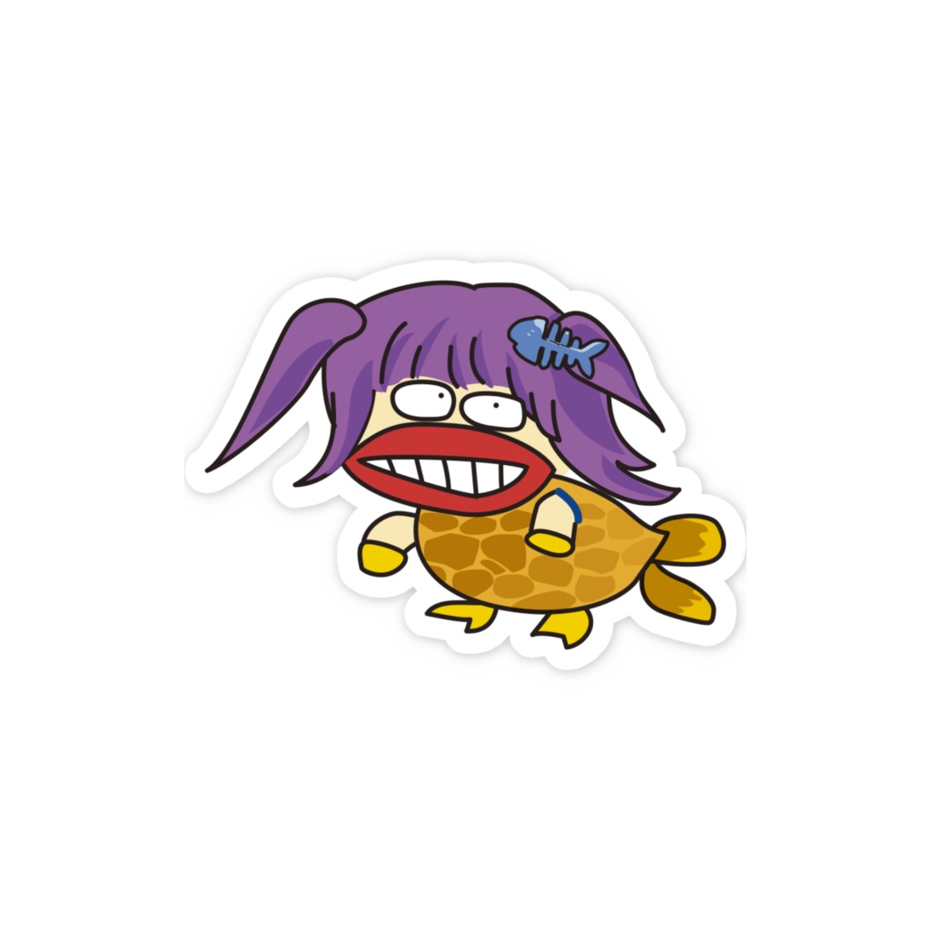 ねっぽりちゃんステッカー