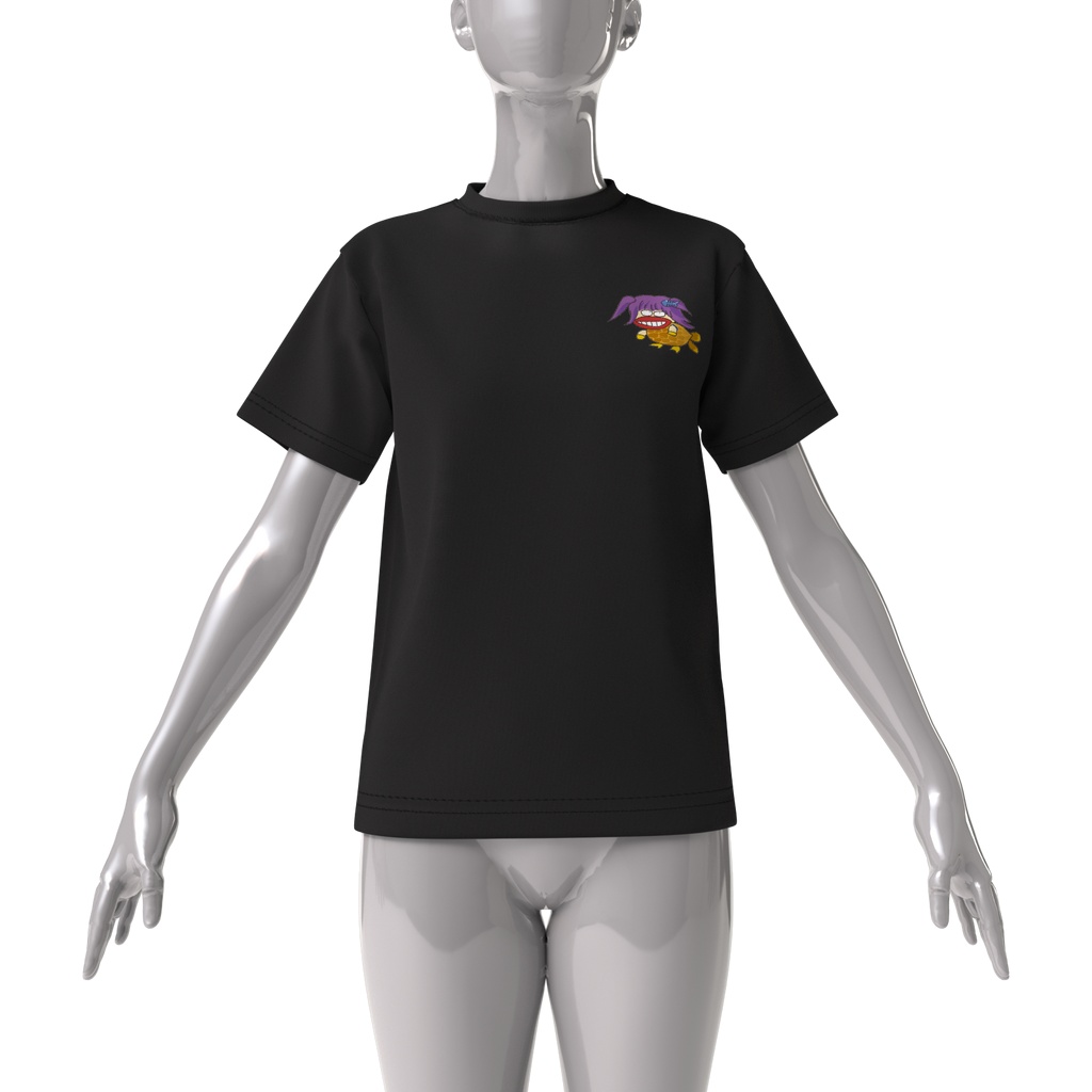 ぽりちゃんキメラTシャツ黒