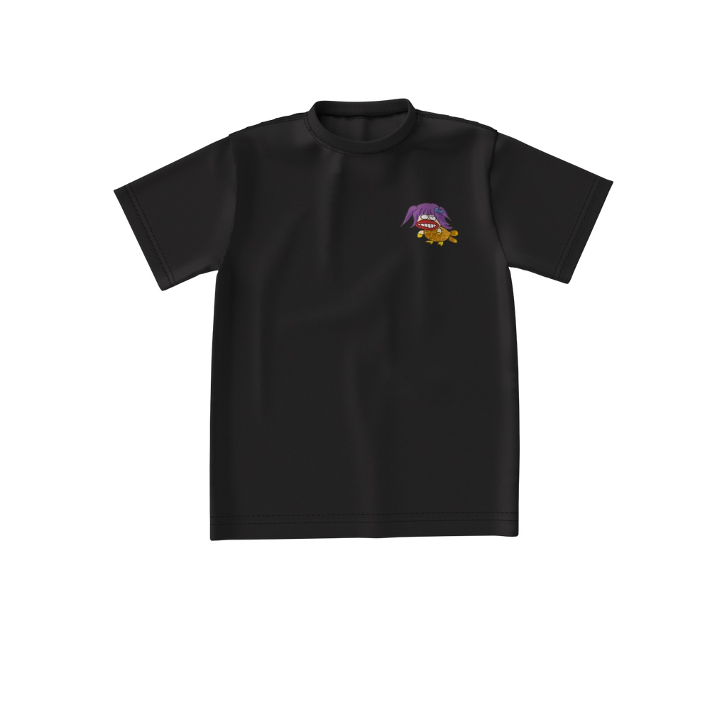 ぽりちゃんキメラTシャツ黒