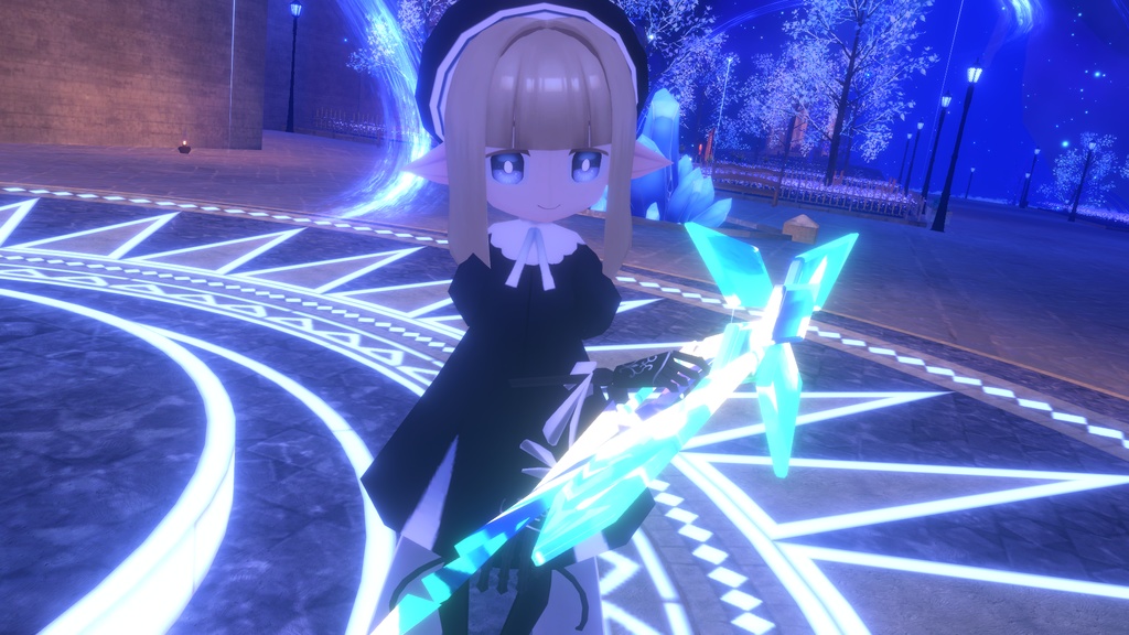 【VRChat向け/Quest対応】変形武器兼アクセサリー「Answerer」