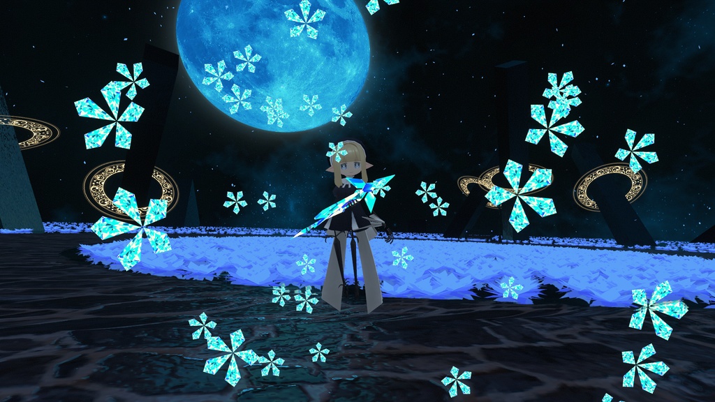 【VRChat向け/Quest対応】変形武器兼アクセサリー「Answerer」