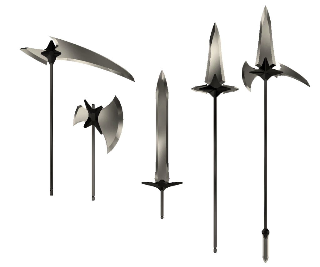 【VRChat向け/Quest対応】武器シリーズ「空白の裂刃器」