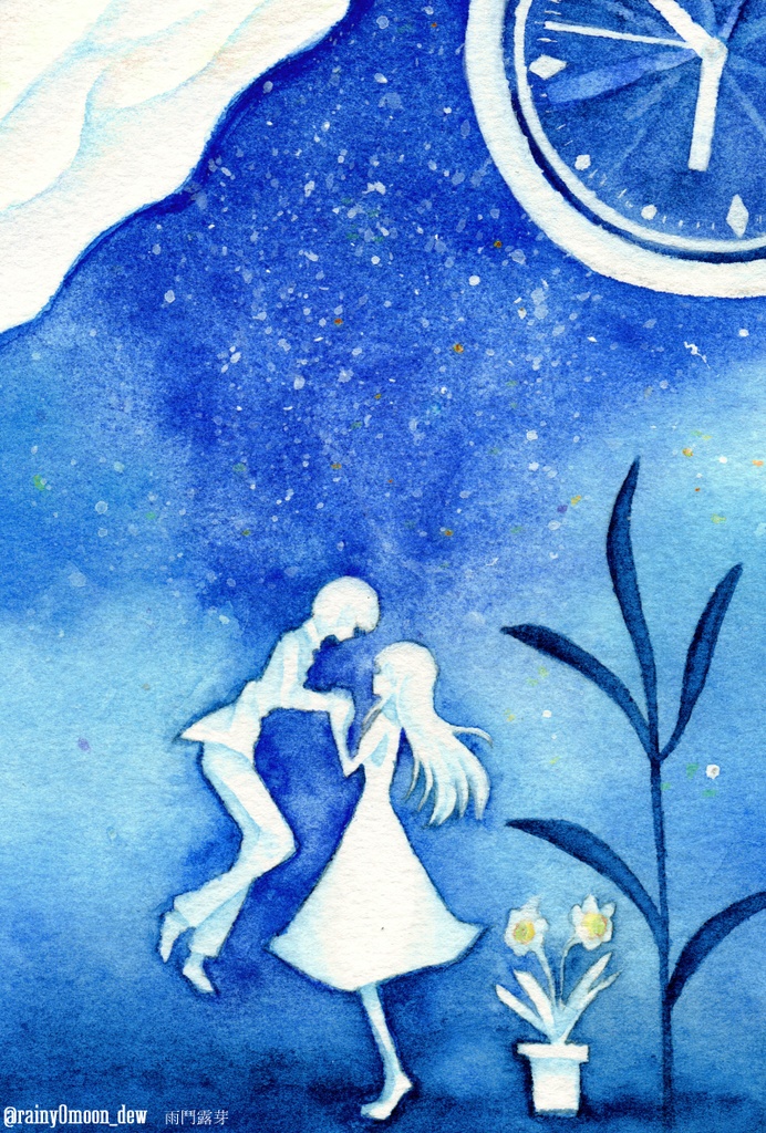 額装原画『約束の星空』