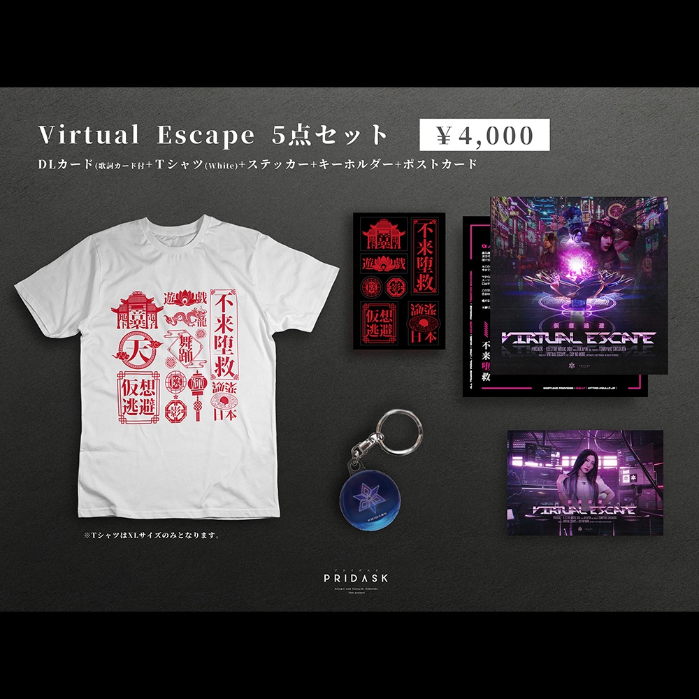 Virtual Escape リリース記念グッズ5点セット