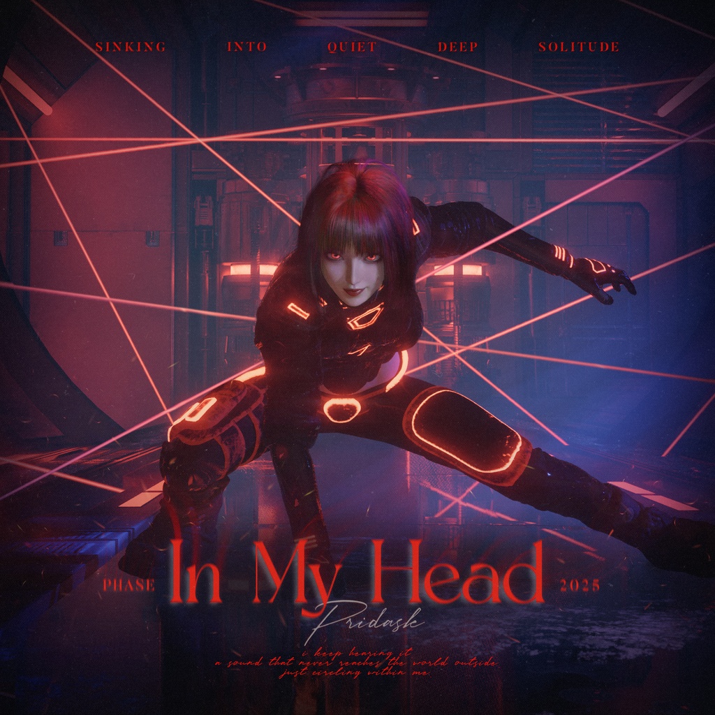 In My Head (12cmダウンロードカード、ステッカー、ポストカードセット)