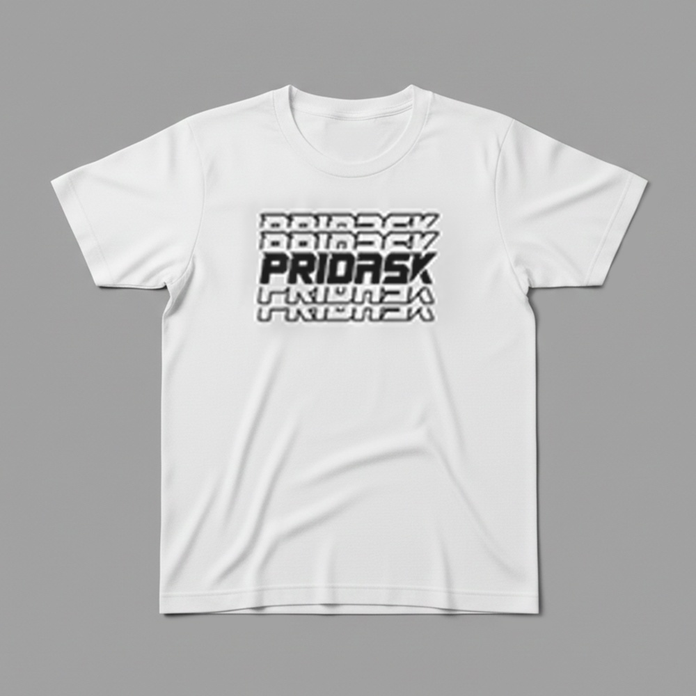 PRIDASKロゴ Tシャツ (XL)