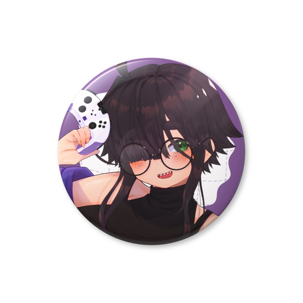 貴喪オタ子_缶バッジ 44mm ~ 56mm