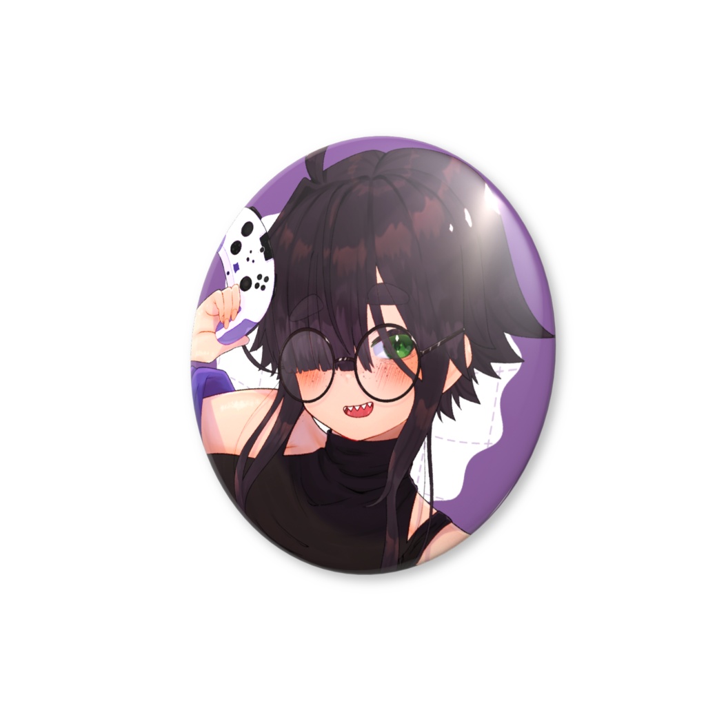 貴喪オタ子_缶バッジ 44mm ~ 56mm