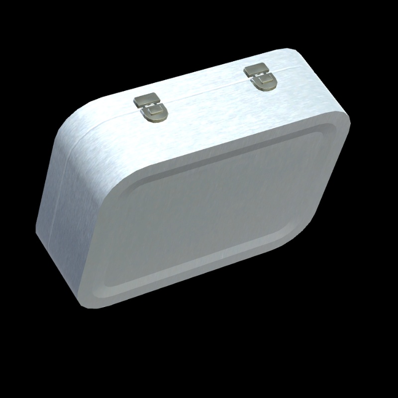 【3Dモデル】医療キットの箱