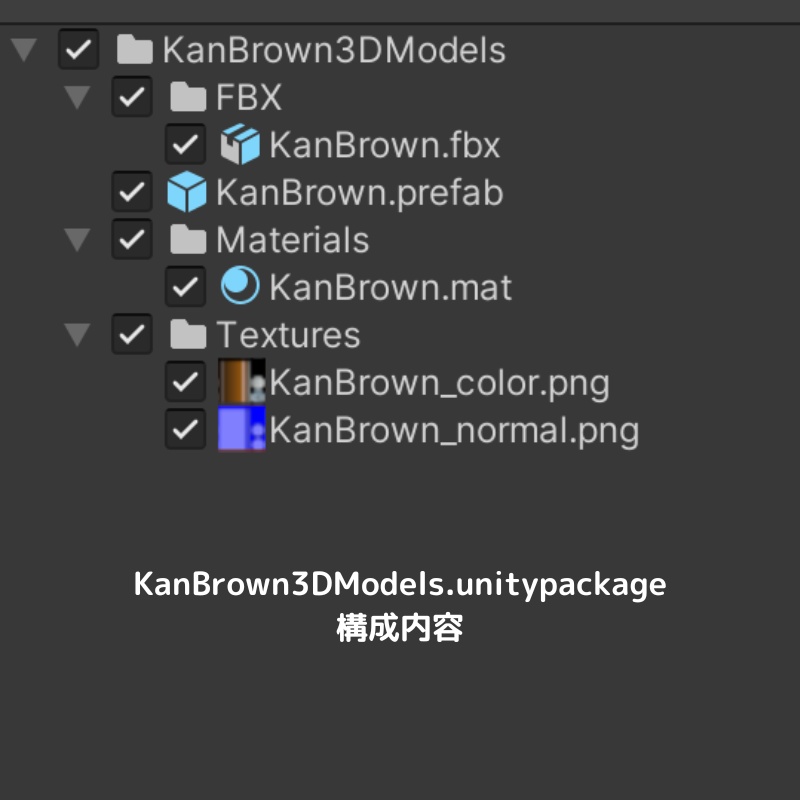 【3Dモデル】茶色い缶ジュースの容器
