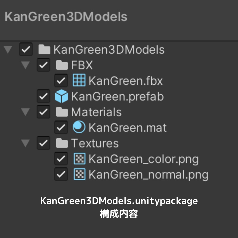 【3Dモデル】緑色の缶ジュースの容器