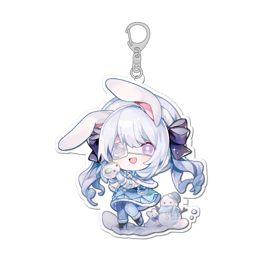 【兎迷夢々】冬限定BIGアクリルキーホルダー