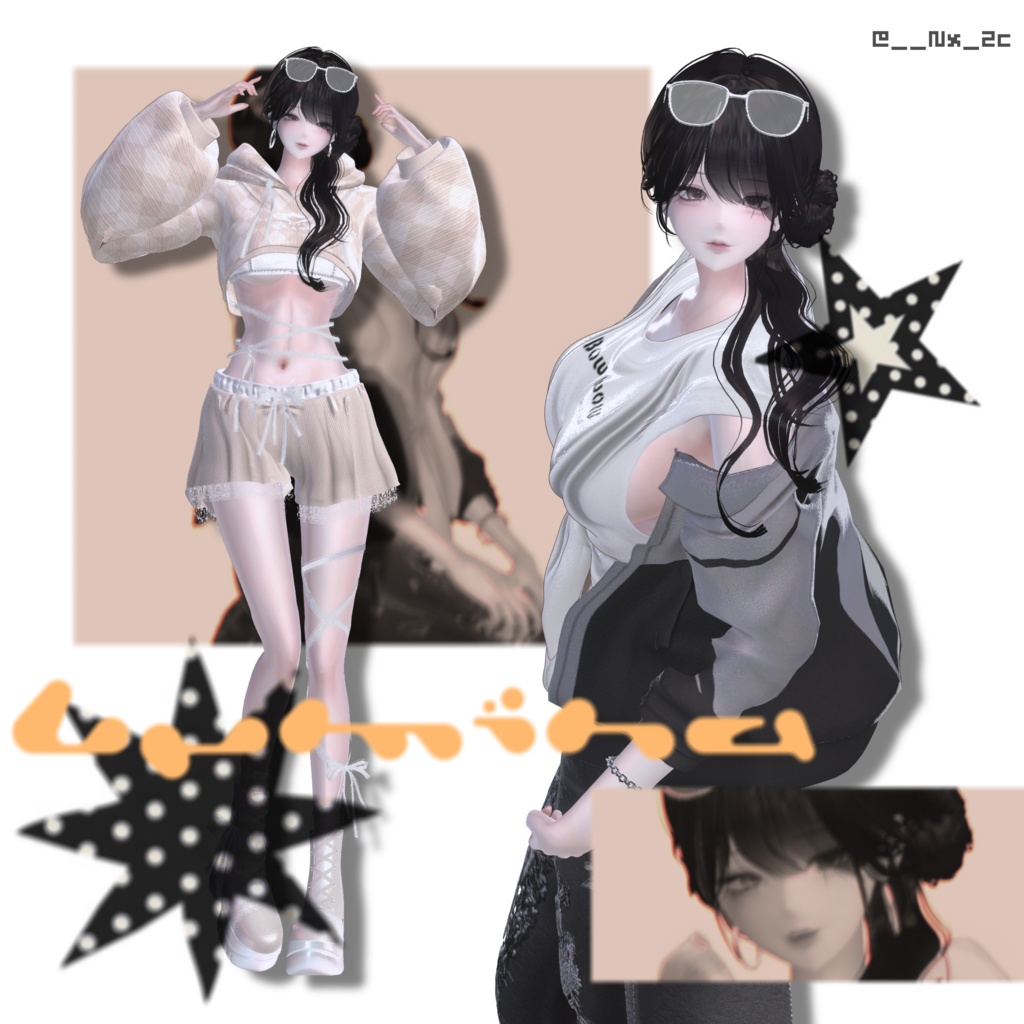 【無料版あり】.𖥔 45種類 ♡ EB pose ˖ ࣪⊹