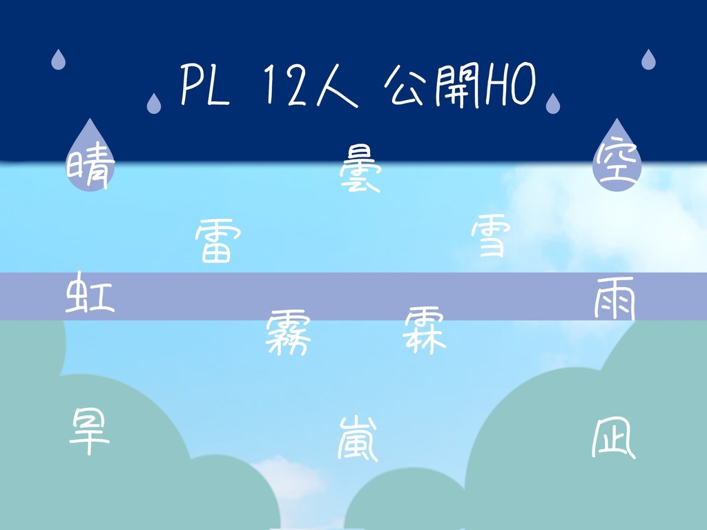 【CoC6版】天候予言