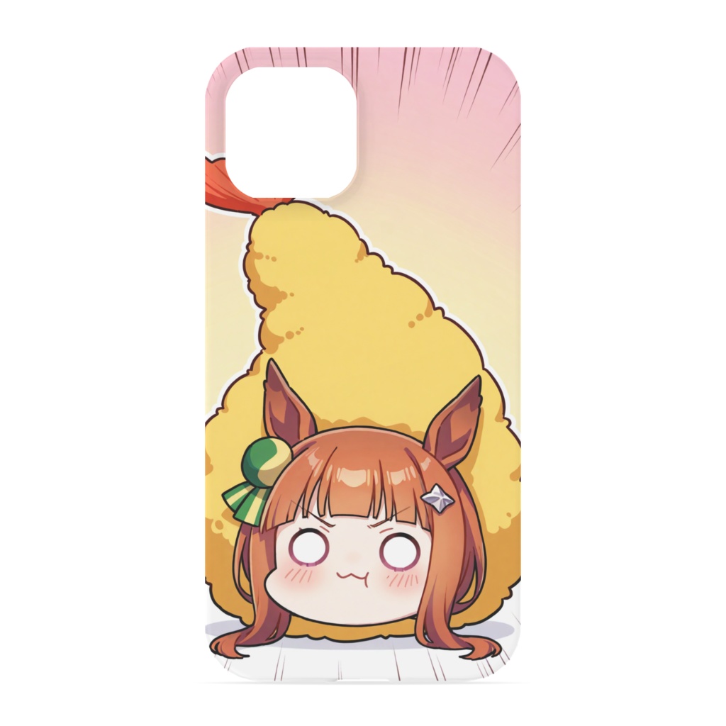 サイレンススズカ×エビ天iPhoneケース iPhoneケース