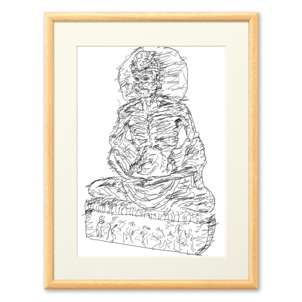 断食する仏陀 — Fasting Buddha