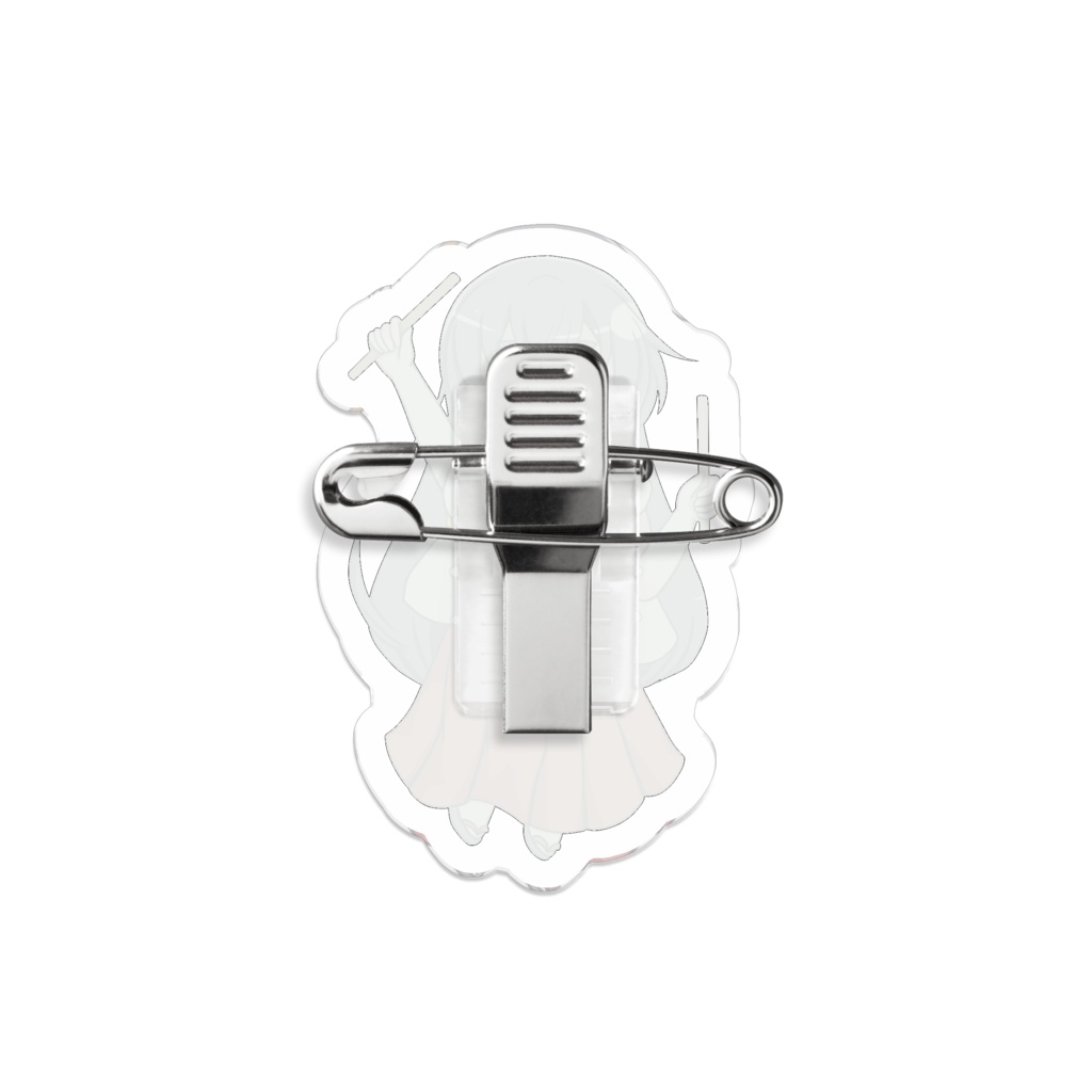 盛岡城さんさアクリルバッジ