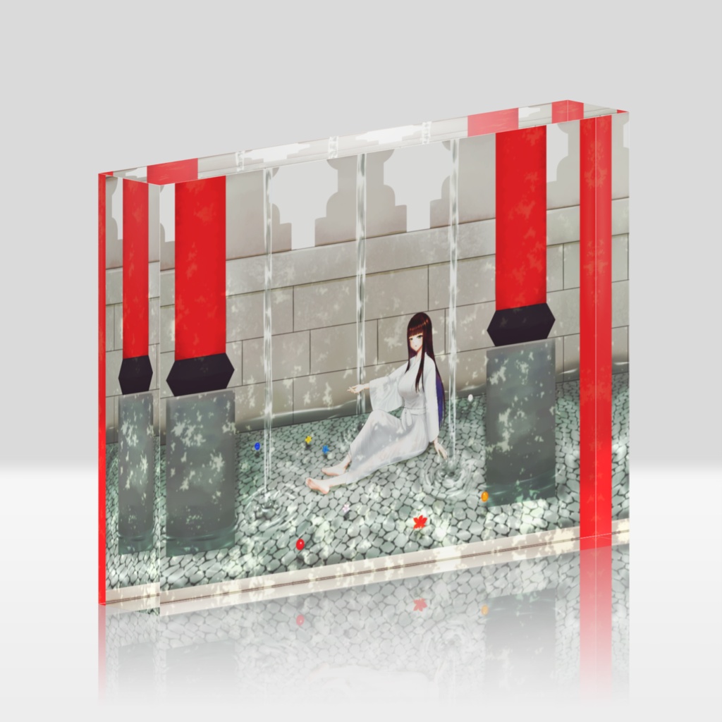 平安京アクリルブロック