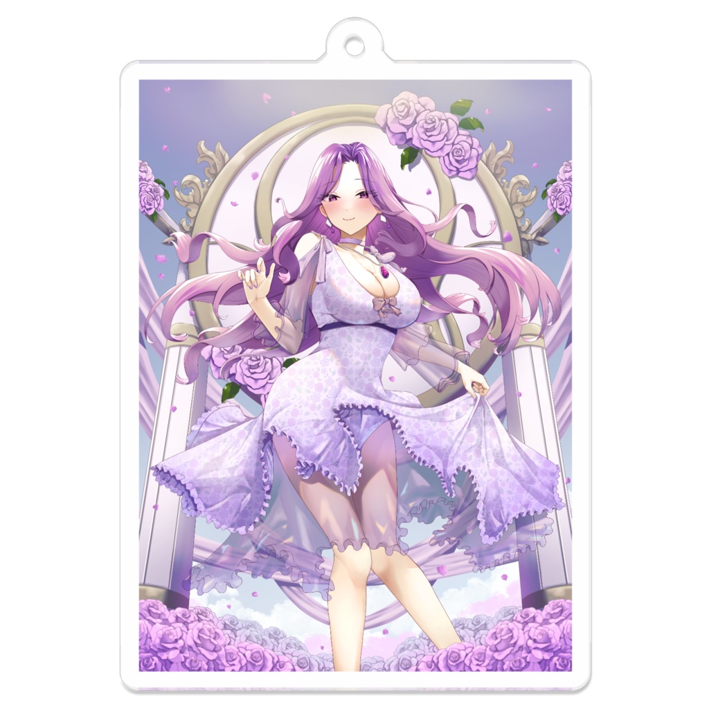 YuuRi_2周年記念 アクリルキーホルダー🥀