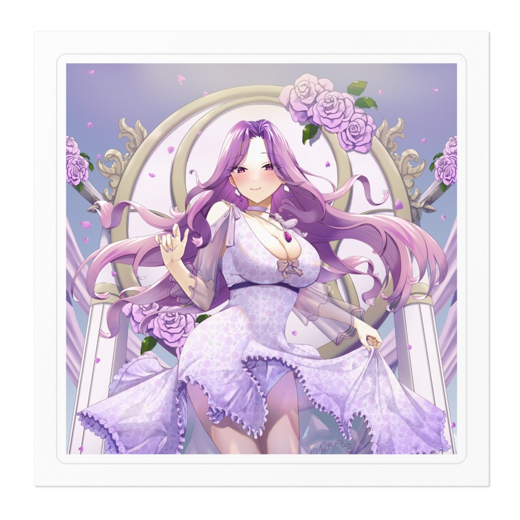 YuuRi_2周年記念 ステッカー🥀