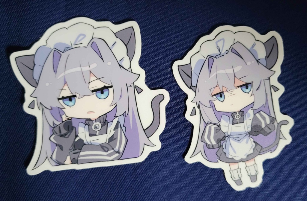 ねこみみシオステッカー