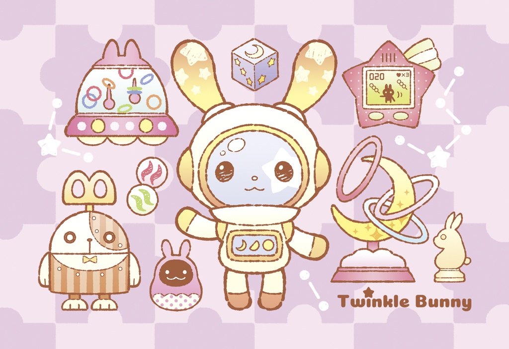 兎のおもちゃ屋さん パスケース