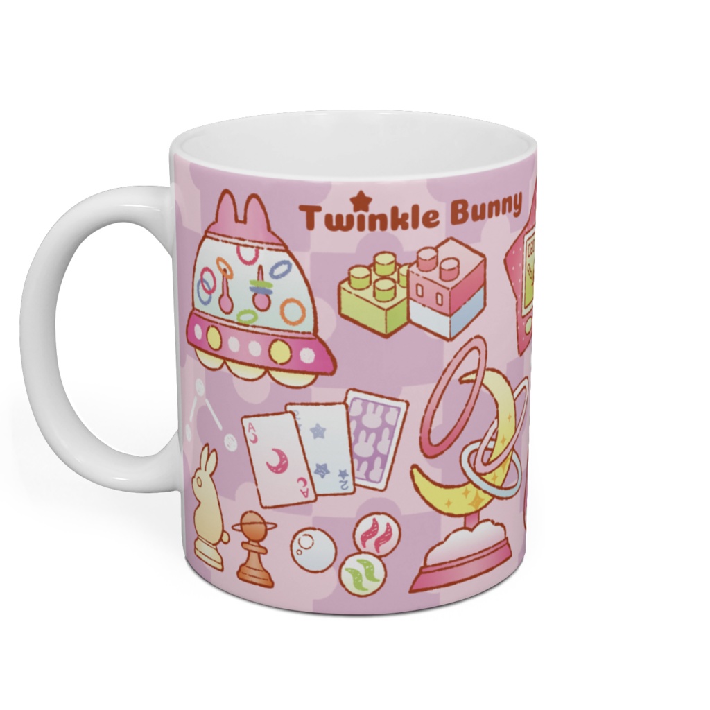 兎のおもちゃ屋さん マグカップ