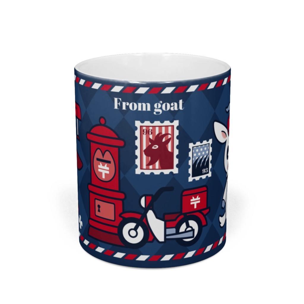 山羊の郵便屋さん マグカップ