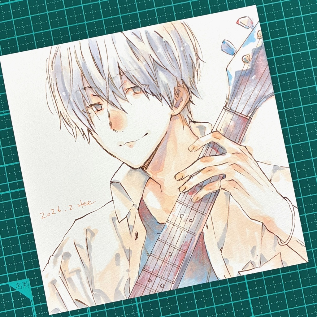 オリキャラのミニ原画作成