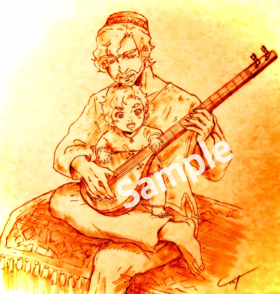 *鉛筆画 原画販売*〜ご依頼受付ページ〜