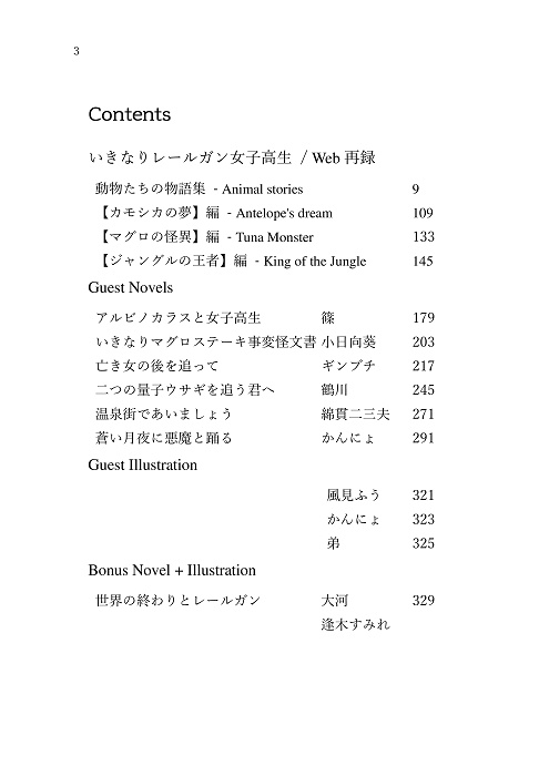 いきなりレールガン女子高生+Animal