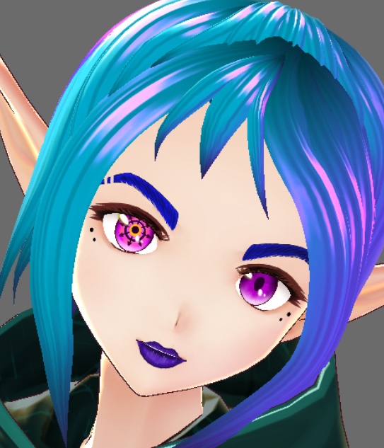VRoid Eye Texture - Chaos Eyes (9 Colors)