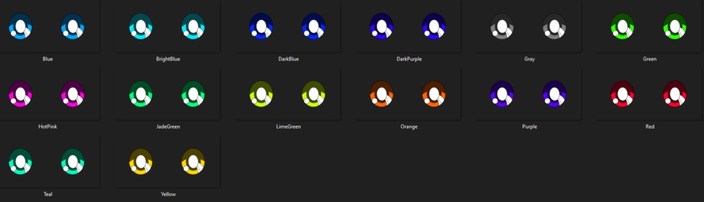 VRoid Eye Texture - Anime Princess Eyes (14 Colors)