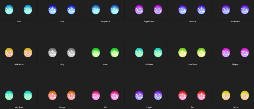 VRoid Eye Texture - Power On Eyes