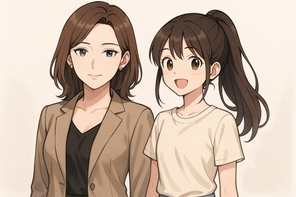 終末後、母親と恋人の体が入れ替わったが、父親の覚醒した奴隷印スキルによって両者とも征服された。