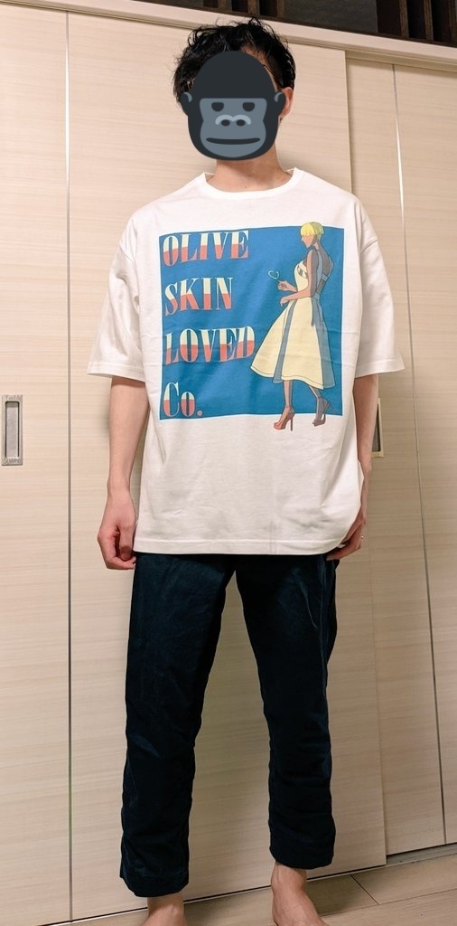 （M）オリジナル　オーバーサイズTシャツ