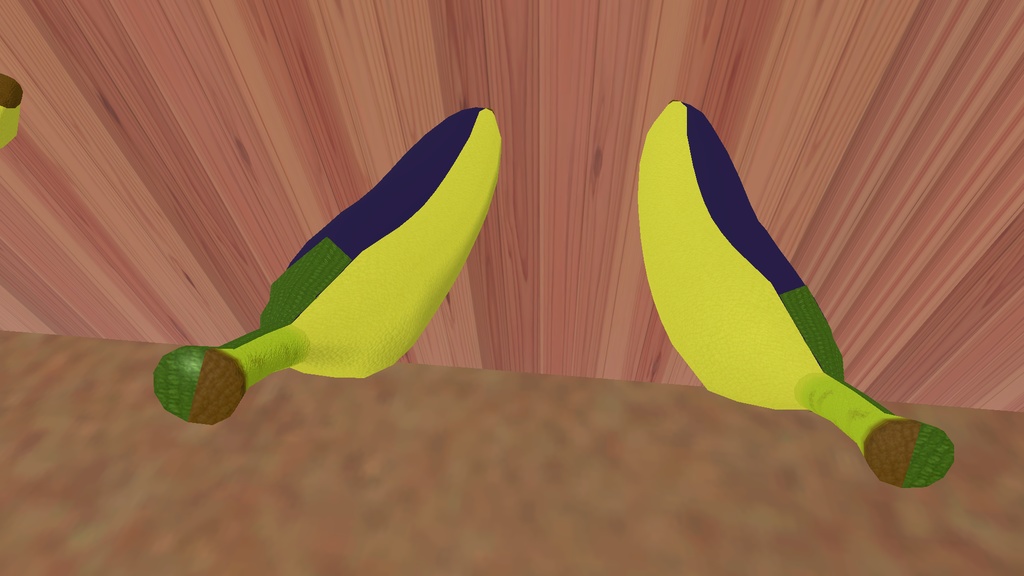 バナナのナス、バナナス(3Dモデル)