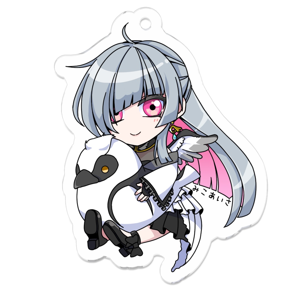 アクリルキーホルダ：ver目隠れ