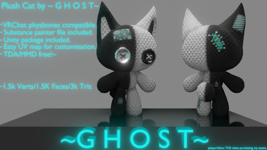 Plushcat by Ghost