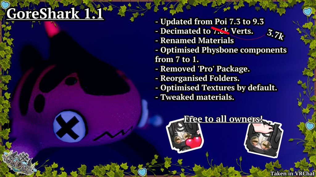 GoreShark Plush 1.1