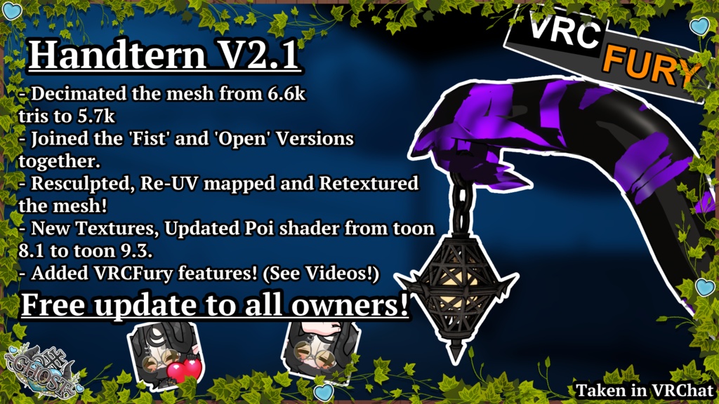 Handtern 2.1 Update!