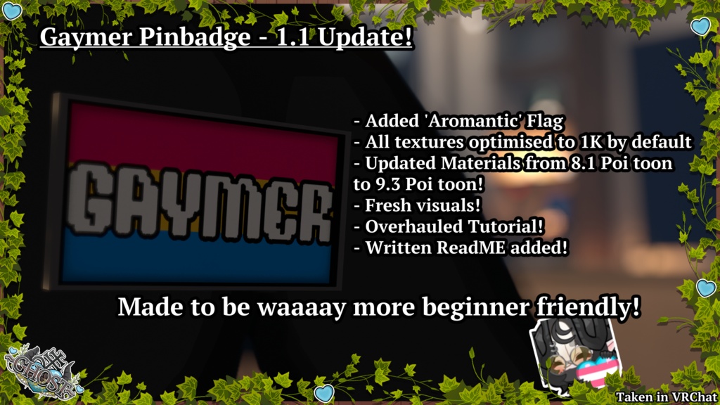 Gaymer Pinbadge 1.1