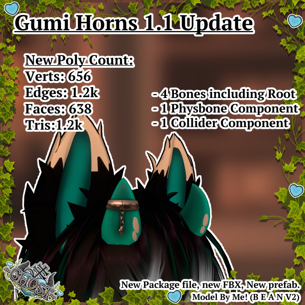 Gumi Horns - 1.1 Update