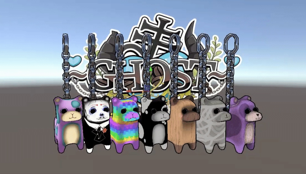 Wewdpaca Keychain - Rebuild