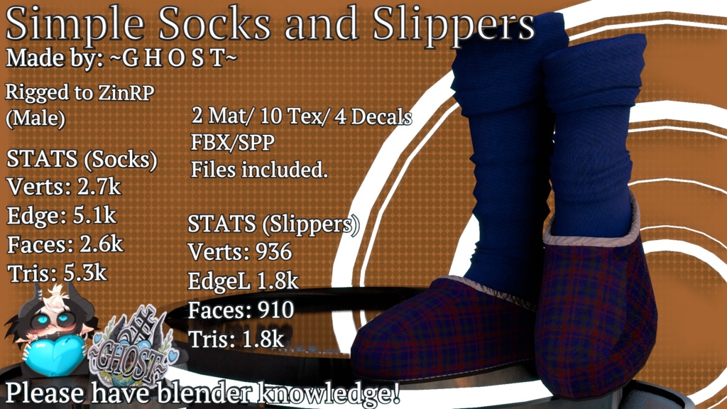 Simple Socks and Slippers