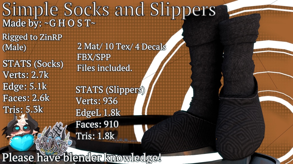 Simple Socks and Slippers