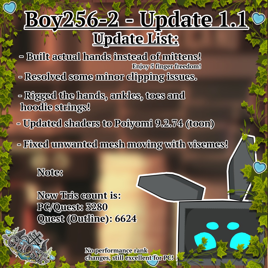 Boy256-2 V.1.1 Update!